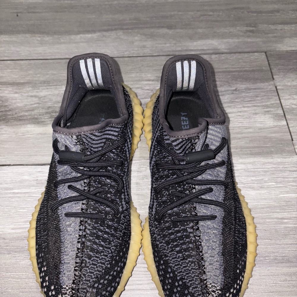 Adidas Yezzys Men's Black and Gray Sneakers